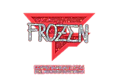Sticker | frozen (Glitter) | Copenhagen 2024