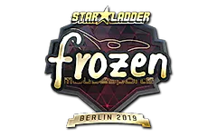 Sticker | frozen (Gold) | Berlin 2019