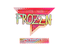 Sticker | frozen (Holo) | Copenhagen 2024