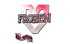 Sticker | frozen (Holo) | Paris 2023