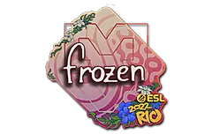 Sticker | frozen | Rio 2022