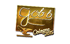 Sticker | gob b (Gold) | Cologne 2015
