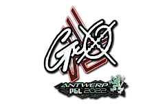 Sticker | gxx- (Glitter) | Antwerp 2022