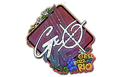 Sticker | gxx- (Glitter) | Rio 2022