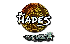 Sticker | hades (Glitter) | Antwerp 2022