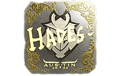 Sticker | hades (Gold) | Austin 2025
