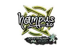 Sticker | hampus (Glitter) | Antwerp 2022