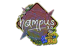 Sticker | hampus (Glitter) | Rio 2022