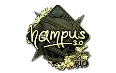 Sticker | hampus (Gold) | Rio 2022