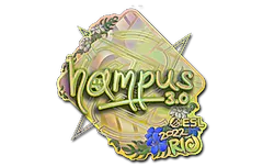 Sticker | hampus (Holo) | Rio 2022