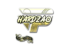 Sticker | hardzao (Gold) | Paris 2023
