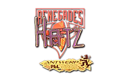Sticker | hatz (Holo) | Antwerp 2022