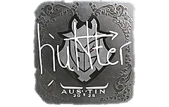 Sticker | huNter- (Foil) | Austin 2025