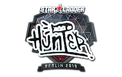 Sticker | huNter- (Foil) | Berlin 2019