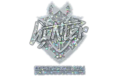 Sticker | huNter- (Glitter) | Copenhagen 2024
