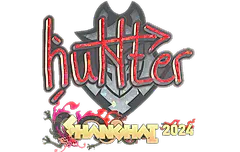Sticker | huNter- (Glitter) | Shanghai 2024