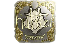 Sticker | huNter- (Gold) | Austin 2025