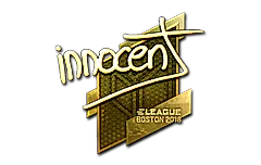 Sticker | innocent (Gold) | Boston 2018