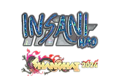 Sticker | insani (Glitter) | Shanghai 2024