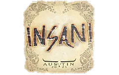 Sticker | insani | Austin 2025