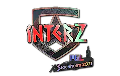 Sticker | interz (Holo) | Stockholm 2021
