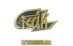 Sticker | isak (Gold) | Copenhagen 2024