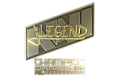 Sticker | jL (Gold, Champion) | Copenhagen 2024