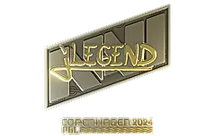 Sticker | jL (Gold) | Copenhagen 2024