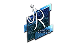 Sticker | jR (Foil) | Boston 2018