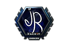 Sticker | jR (Foil) | London 2018