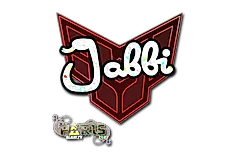 Sticker | jabbi (Glitter) | Paris 2023