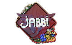 Sticker | jabbi (Glitter) | Rio 2022