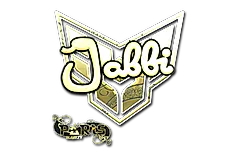 Sticker | jabbi (Gold) | Paris 2023