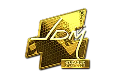 Sticker | jdm64 (Gold) | Atlanta 2017