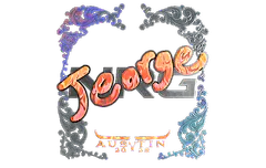Sticker | jeorge (Holo) | Austin 2025