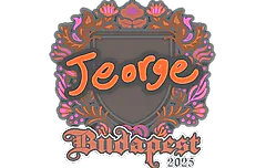 Sticker | jeorge | Budapest 2025