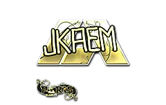 Sticker | jkaem (Gold) | Paris 2023