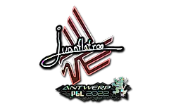 Sticker | juanflatroo (Glitter) | Antwerp 2022