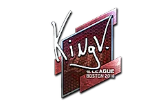 Sticker | kNgV- (Foil) | Boston 2018