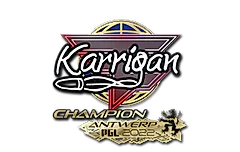 Sticker | karrigan (Champion) | Antwerp 2022