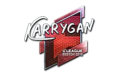 Sticker | karrigan (Foil) | Boston 2018