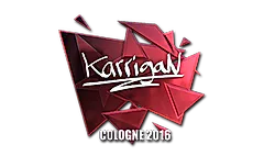 Sticker | karrigan (Foil) | Cologne 2016