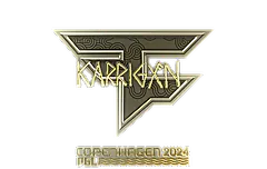 Sticker | karrigan (Gold) | Copenhagen 2024