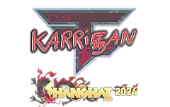 Sticker | karrigan (Holo) | Shanghai 2024