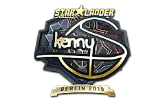 Sticker | kennyS (Gold) | Berlin 2019