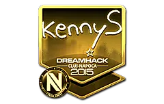 Sticker | kennyS (Gold) | Cluj-Napoca 2015
