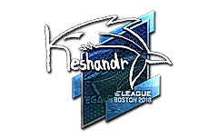 Sticker | keshandr (Foil) | Boston 2018
