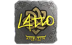 Sticker | latto (Foil) | Austin 2025