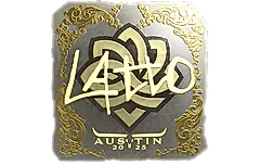 Sticker | latto (Gold) | Austin 2025