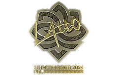 Sticker | latto (Gold) | Copenhagen 2024